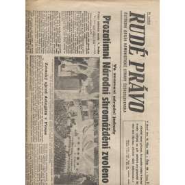 Rudé právo (16.10.1945) - staré noviny