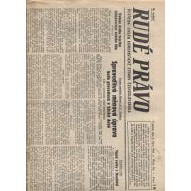 Rudé právo (5.10.1945) - staré noviny