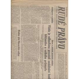 Rudé právo (16.9.1945) - staré noviny