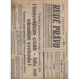 Rudé právo (28.7.1935)  1. republika, staré noviny