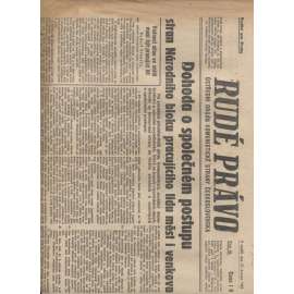 Rudé právo (17.6.1945) - staré noviny