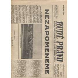 Rudé právo (10.6.1945) - staré noviny