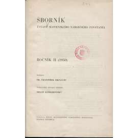 Sborník Ústavu Slovenského národného povstania, ročník II./1950 (Slovensko, text slovensky)