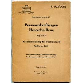 Personenkraftwagen Mercedes-Benz Typ 170V [automobily; auta; příručka; Mercedes; W136]