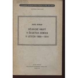 Dělnické hnutí v českých zemích v letech 1889-1914