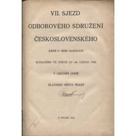 VII. sjezd Odborového sdružení československého (odbory)