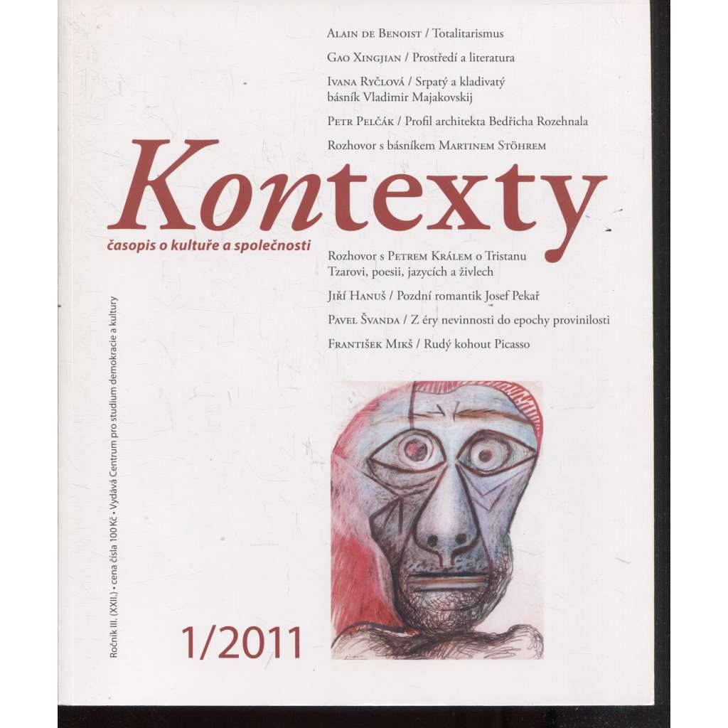 Kontexty 1/2011. Časopis o kultuře a společnosti