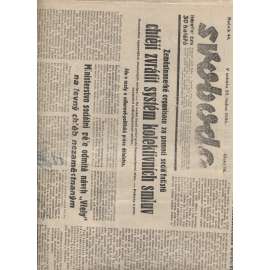 Svoboda (27.1.1934) - 1. republika, staré noviny