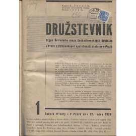 Družstevník, ročník XXX./1938 (družstvo, družstva) / Právní rádce, ročník III./1912 (právo)