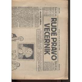 Rudé právo - večerník (27.10.1926) - 1. republika, staré noviny