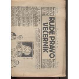 Rudé právo - večerník (27.10.1926) - 1. republika, staré noviny