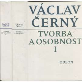 Tvorba a osobnost 1+2 [Václav Černý - výbor z díla, studie, kritiky a eseje - česká a světová literatura, španělská, italská, francouzská; literární věda]