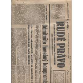 Rudé právo (26.2.1928) - 1. republika, staré noviny