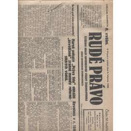 Rudé právo (9.3.1928) - 1. republika, staré noviny