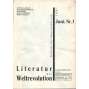 Literatur der Weltrevolution, 1931, č. 1 (červen) [literatura; komunismus; marxismus; časopis]