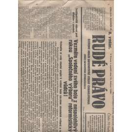 Rudé právo (15.4.1928) - 1. republika, staré noviny