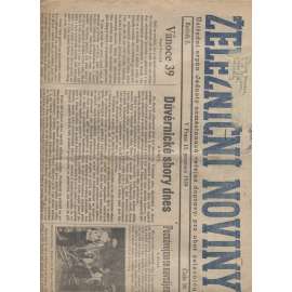 Železniční noviny (15.12.1939) - staré noviny, železnice