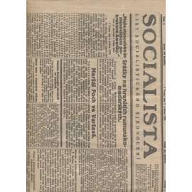 Socialista (3.5.1923) - staré noviny, 1. republika