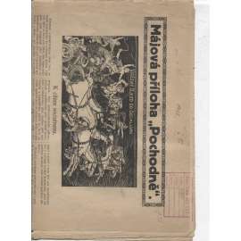 Májová příloha "Pochodně" (Pochodeň, 1912) - staré noviny