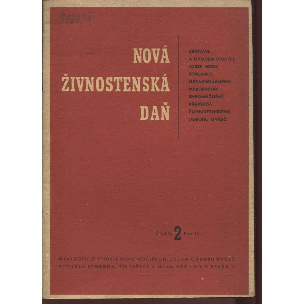 Nová živnostenská daň. Slevy u všeobecné daně výdělkové