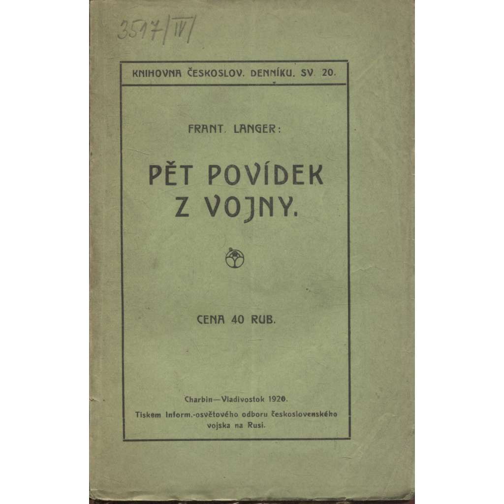 Pět povídek z vojny (Rusko, legie)
