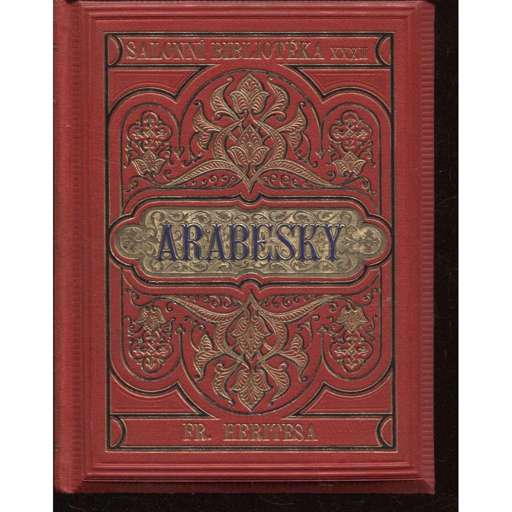 Arabesky a kresby (Salonní bibliotéka, secesní vazba)