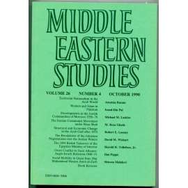 Middle Eastern Studies, Volume 26, Number 4, October 1990