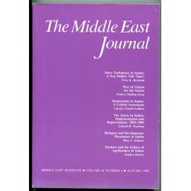 The Middle East Journal, Autumn 1990, Volume 44, Number 4 [Blízký a Střední východ, blízkovýchodní studia, časopisy]