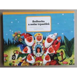 Vojtěch Kubašta - Sněhurka a sedm trpaslíků [dětské leporelo, pohádky, pop-up kniha, prostorová publikace]