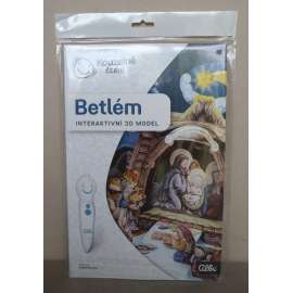 Betlém: Interaktivní 3D model [Kouzelné čtení, rozkládací pop-up Betlém, Vánoce, dětské publikace]