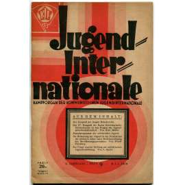Jugend-Internationale, roč. 9, 1928, č. 9 [komunismus; Komunistická internacionála mládeže; časopis]