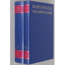 Karl Marx Friedrich Engels Gesamtausgabe (MEGA), sv. I/1, Text + Apparat [sebrané spisy; kritické vydání]
