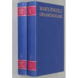 Karl Marx Friedrich Engels Gesamtausgabe (MEGA), sv. I/3, Text + Apparat [sebrané spisy; kritické vydání]