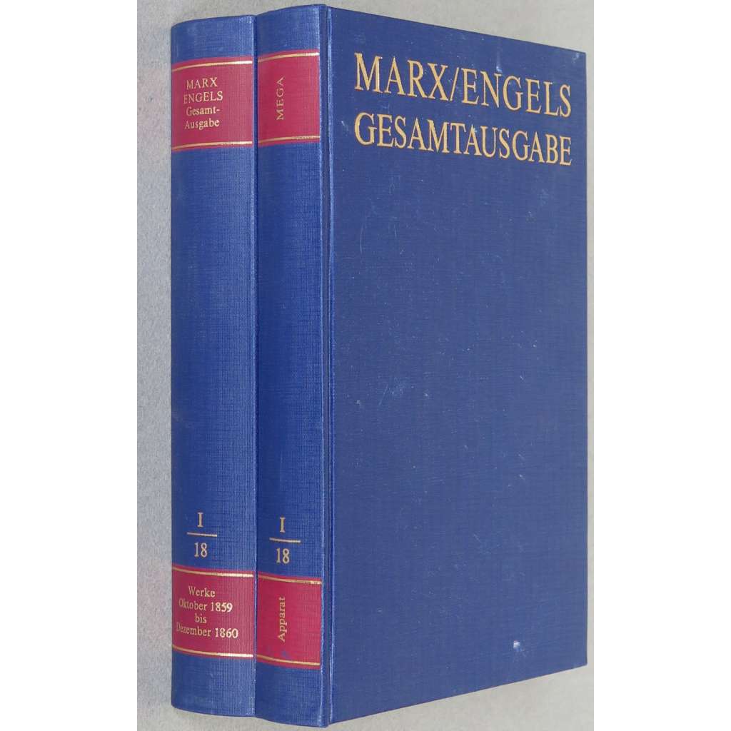 Karl Marx, Friedrich Engels: Gesamtausgabe (MEGA), sv. I/18, Text + Apparat [sebrané spisy; kritické vydání]