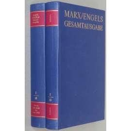 Karl Marx, Friedrich Engels: Gesamtausgabe (MEGA), sv. I/10, Text + Apparat [sebrané spisy; kritické vydání]