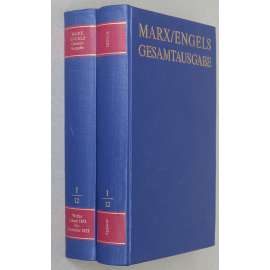 Karl Marx, Friedrich Engels: Gesamtausgabe (MEGA), sv. I/12, Text + Apparat [sebrané spisy; kritické vydání]