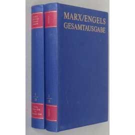 Karl Marx, Friedrich Engels: Gesamtausgabe (MEGA), sv. I/13, Text + Apparat [sebrané spisy; kritické vydání]