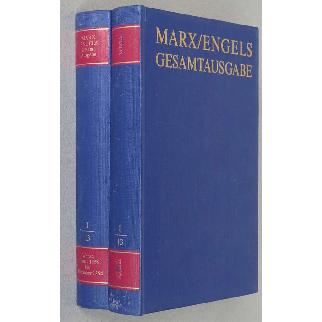 Karl Marx, Friedrich Engels: Gesamtausgabe (MEGA), sv. I/13, Text + Apparat [sebrané spisy; kritické vydání]