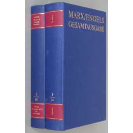 Karl Marx, Friedrich Engels: Gesamtausgabe (MEGA), sv. I/24, Text + Apparat [sebrané spisy; kritické vydání]
