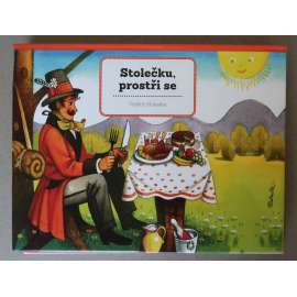 Vojtěch Kubašta - Stolečku, prostři se [dětské leporelo, pohádky, pop-up kniha, prostorová publikace]