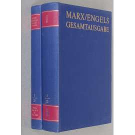 Karl Marx, Friedrich Engels: Gesamtausgabe (MEGA), sv. I/25, Text + Apparat [sebrané spisy; kritické vydání]
