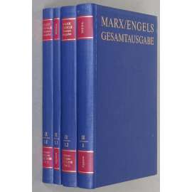 Karl Marx, Friedrich Engels: Gesamtausgabe (MEGA), sv. II/1, Text + Apparat [sebrané spisy; kritické vydání; Grundrisse]
