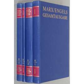 Karl Marx, Friedrich Engels: Gesamtausgabe (MEGA), sv. II/1, Text + Apparat [sebrané spisy; kritické vydání; Grundrisse]