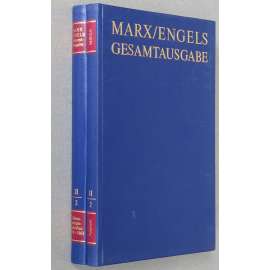 Karl Marx, Friedrich Engels: Gesamtausgabe (MEGA), sv. II/2, Text + Apparat [sebrané spisy; kritické vydání; Grundrisse; Ke kritice politické ekonomie]