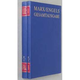 Karl Marx, Friedrich Engels: Gesamtausgabe (MEGA), sv. II/2, Text + Apparat [sebrané spisy; kritické vydání; Grundrisse; Ke kritice politické ekonomie]