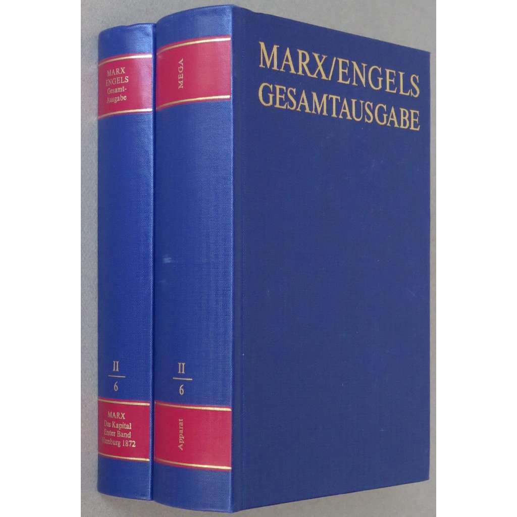 Karl Marx, Friedrich Engels: Gesamtausgabe (MEGA), sv. II/6, Text + Apparat [sebrané spisy; kritické vydání; Kapitál]