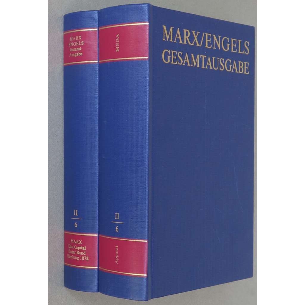 Karl Marx, Friedrich Engels: Gesamtausgabe (MEGA), sv. II/6, Text + Apparat [sebrané spisy; kritické vydání; Kapitál]