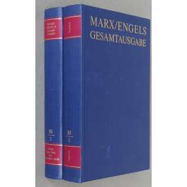 Karl Marx, Friedrich Engels: Gesamtausgabe (MEGA), sv. III/2, Text + Apparat [sebrané spisy; kritické vydání; dopisy; korespondence]