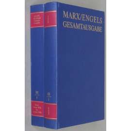 Karl Marx, Friedrich Engels: Gesamtausgabe (MEGA), sv. III/5, Text + Apparat [sebrané spisy; kritické vydání; dopisy; korespondence]