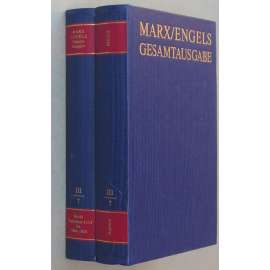Karl Marx, Friedrich Engels: Gesamtausgabe (MEGA), sv. III/7, Text + Apparat [sebrané spisy; kritické vydání; dopisy; korespondence]